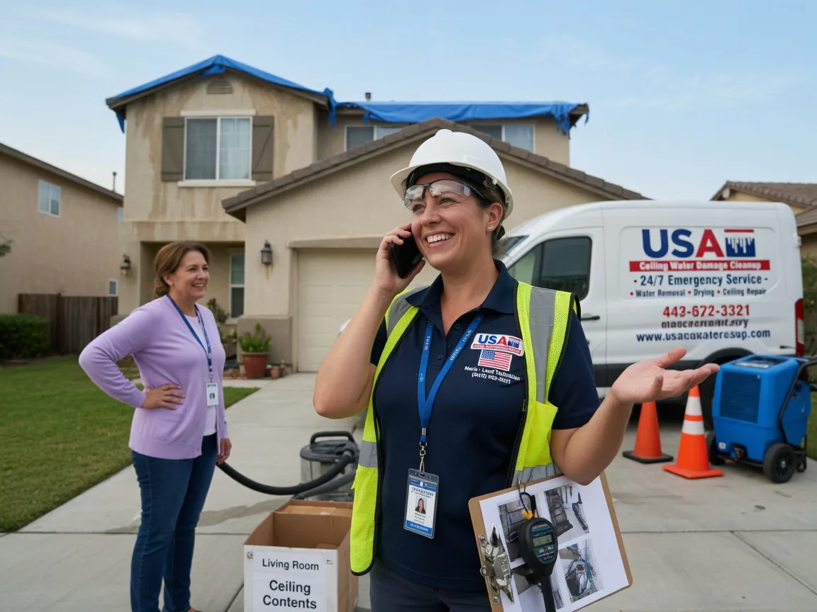Ceiling Water Damage Restoration Tamaroa, IL FAQs